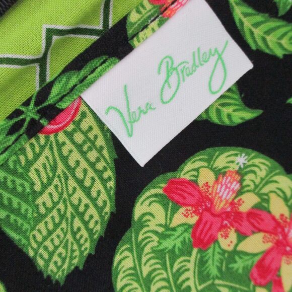 VERA BRADLEY Vintage Pattern Botanica Black Floral Paperback Book Cover - Picture 4 of 4